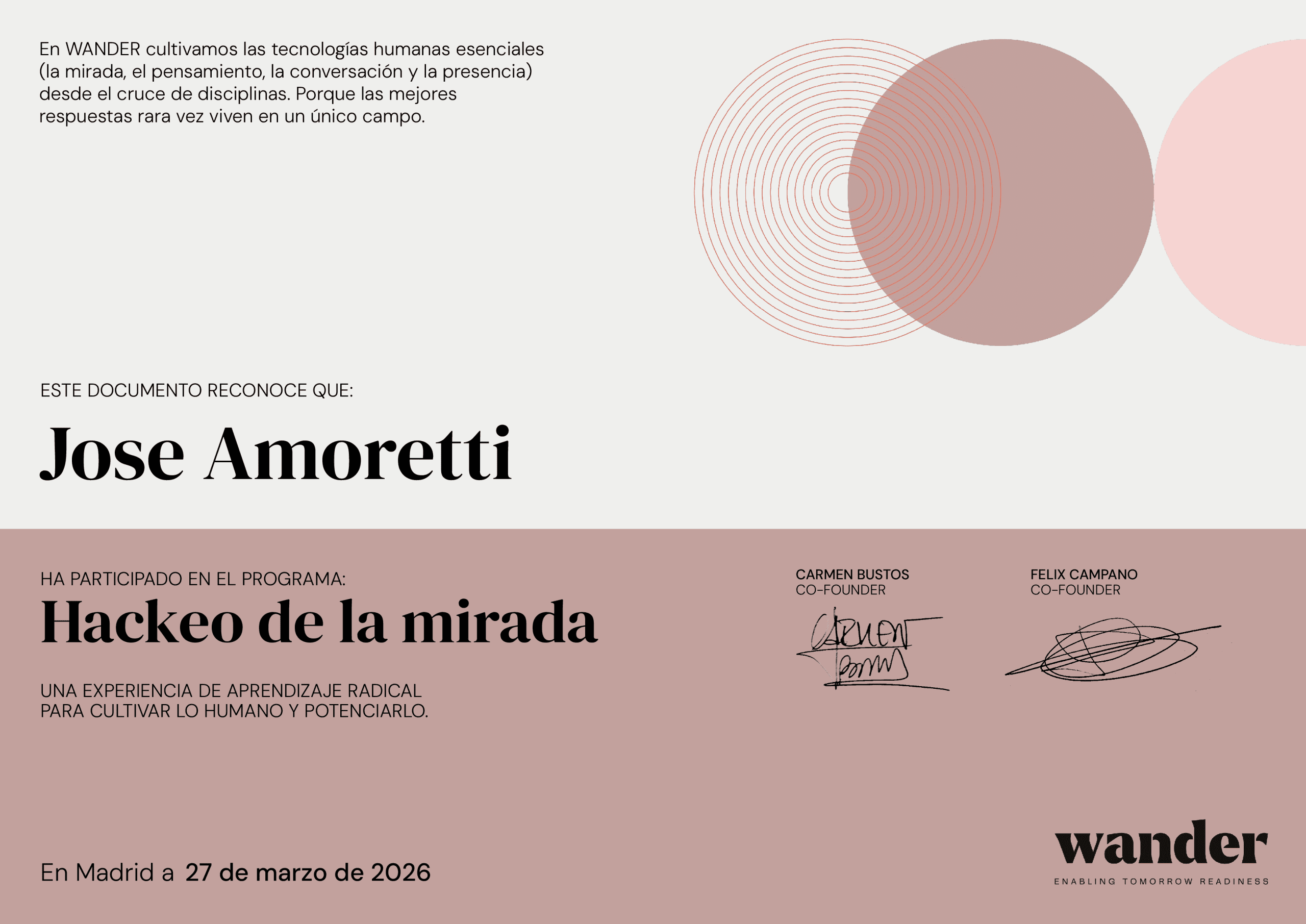 Certificado Jose Amoretti