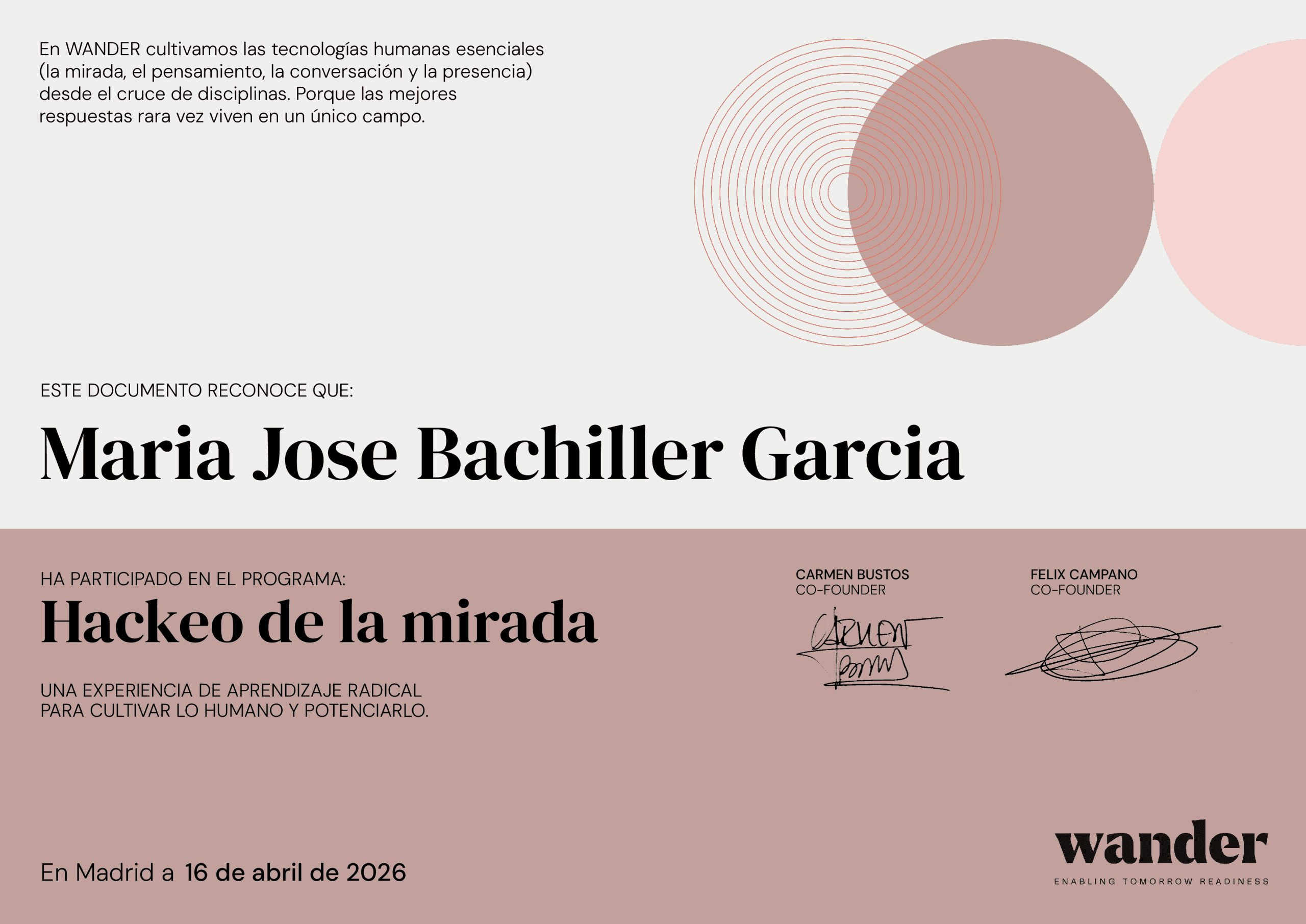 Certificado Maria Jose Bachiller Garcia