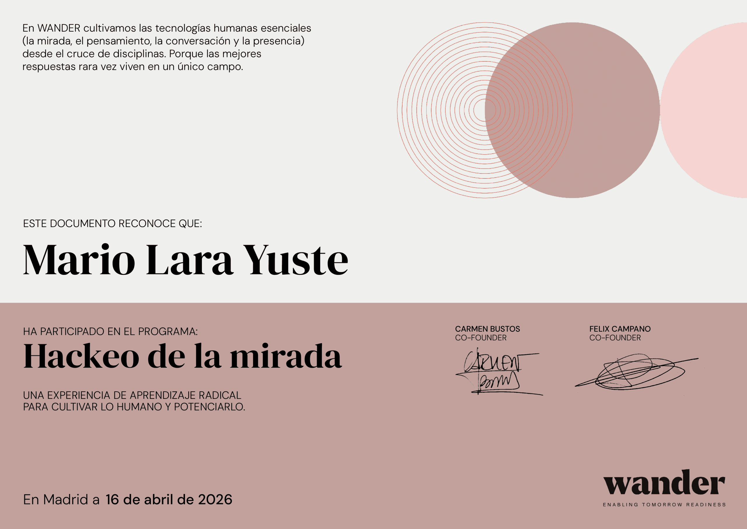 Certificado Mario Lara Yuste