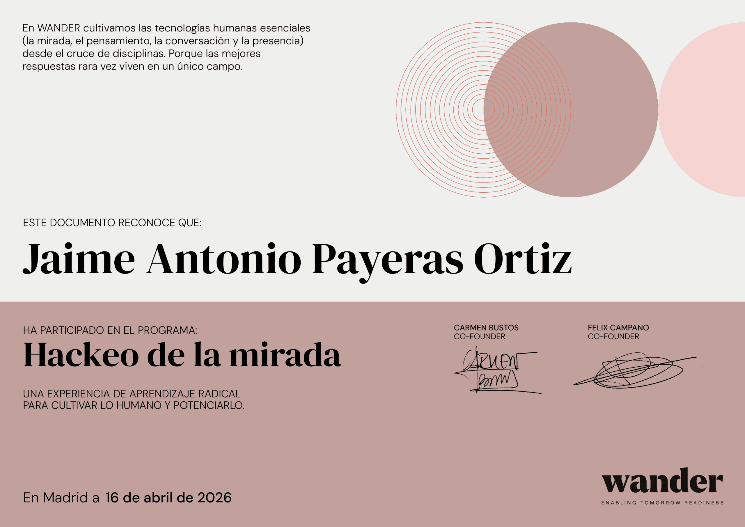 Certificado Jaime Antonio Payeras Ortiz