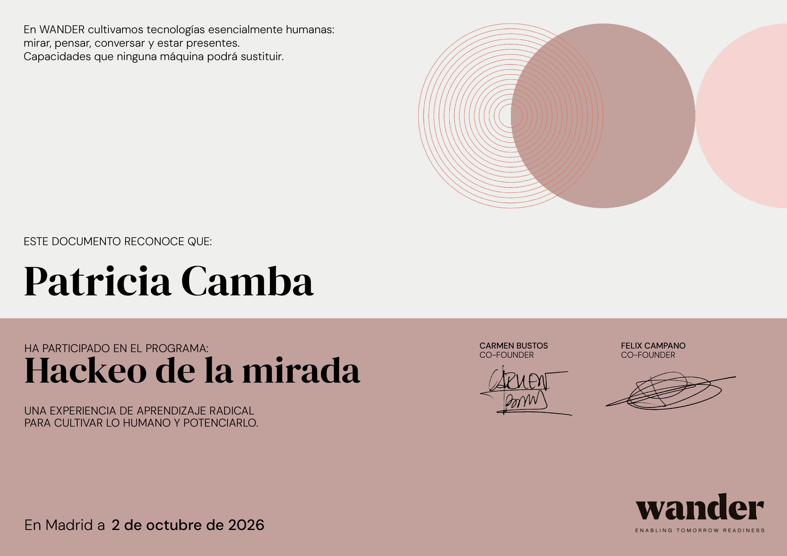 Certificado Patricia Camba
