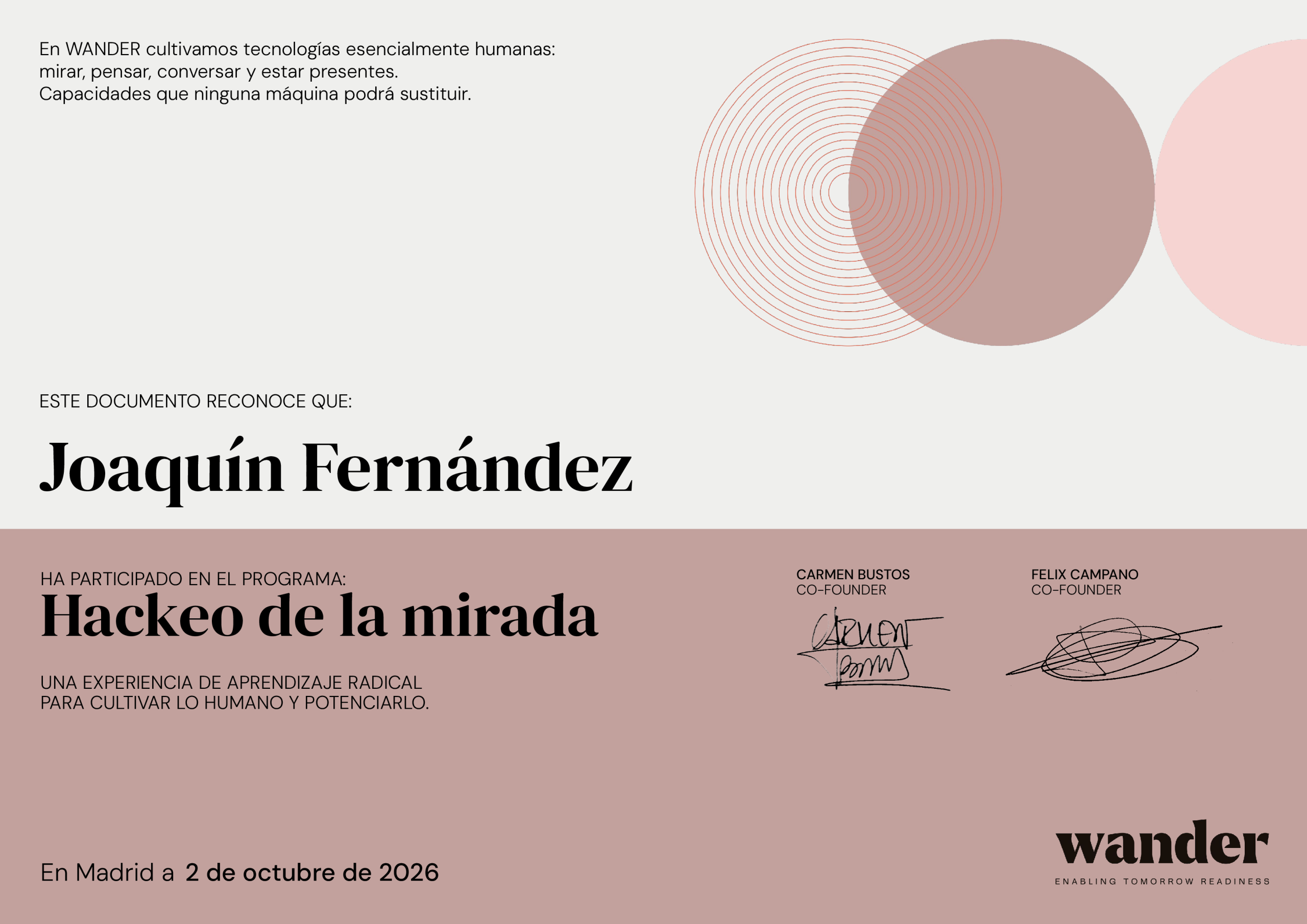 Certificado Joaquín Fernández